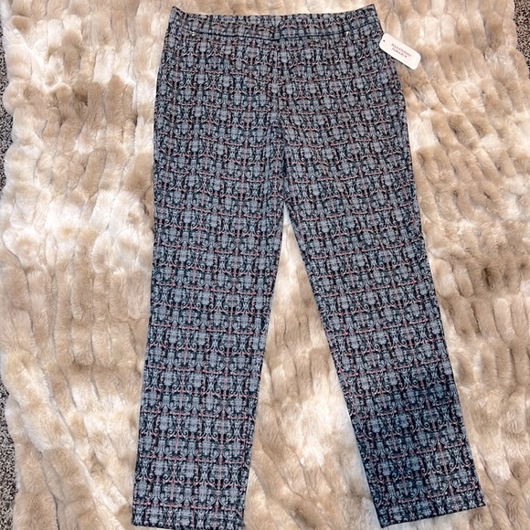 ALLISON DALEY SUPER STRETCH PRINT PANTS GRAY AND RED /SIZE 2XL - Picture 1 of 6